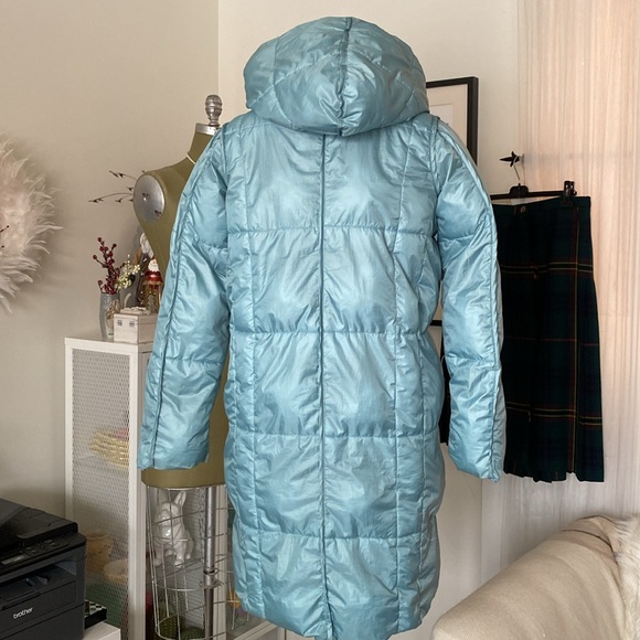 Souris mini zipper puffer coat, hoodie spring, fall or winter! Size 10 girl - Picture 5 of 17